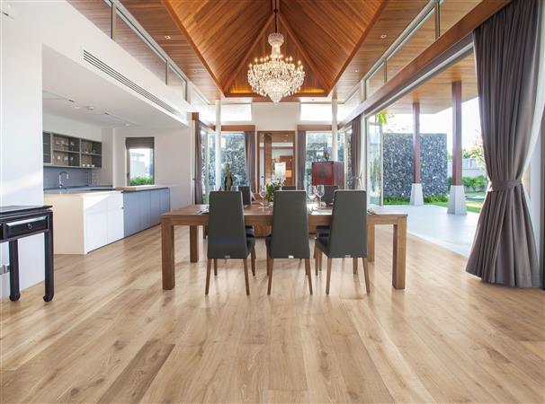 Nuvelle Sawgrass Hills 7.5" x 72" Hardwood Plank Malaga 