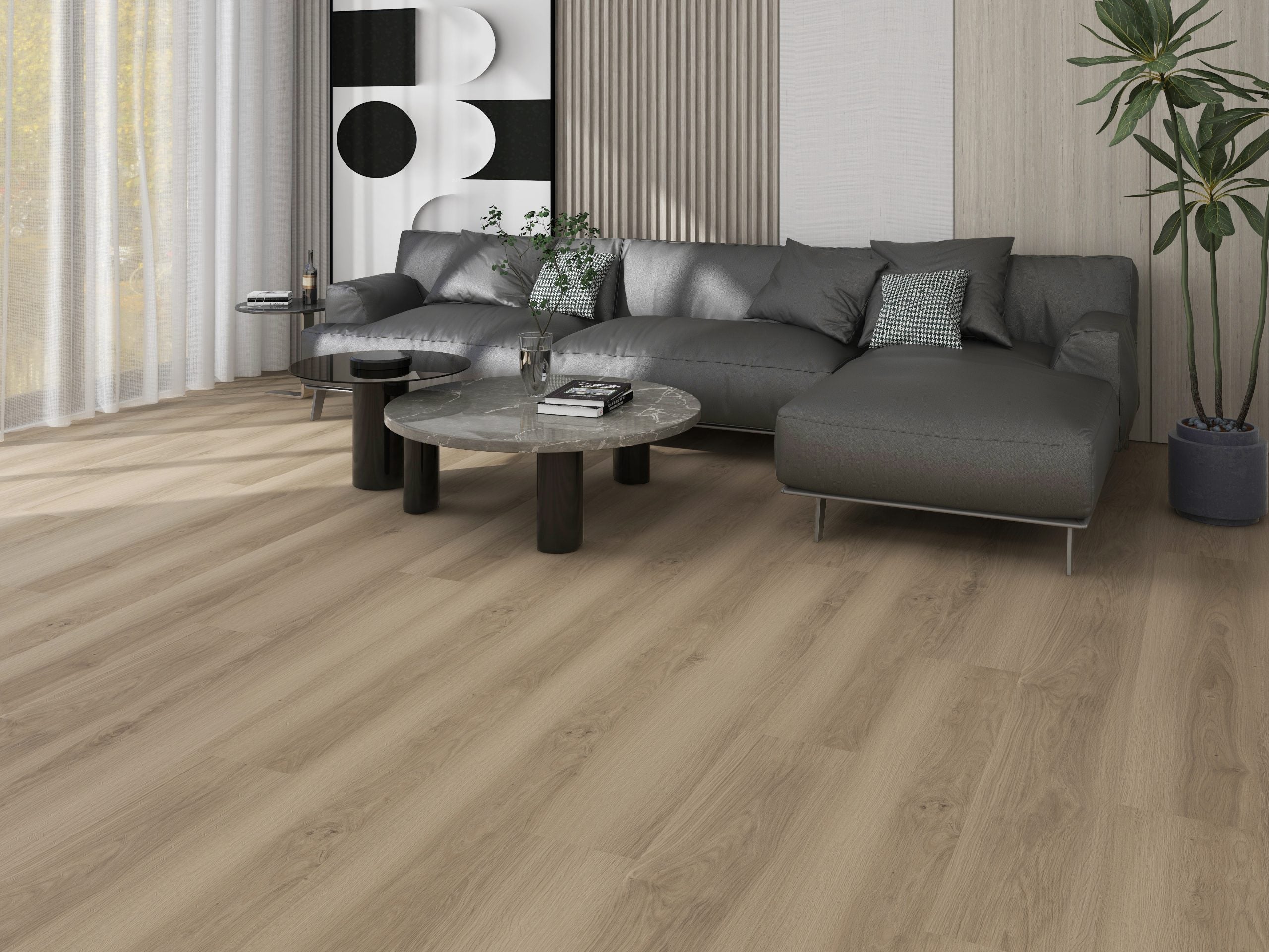 Parkay Floors Standards 2.0 7" x 48" Oslo Brown Vinyl Plank