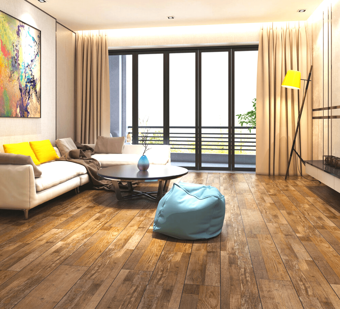 Resolve Flooring Resolve 5MM Rigid Core 7.2" x 48" Vinyl Plank First Street