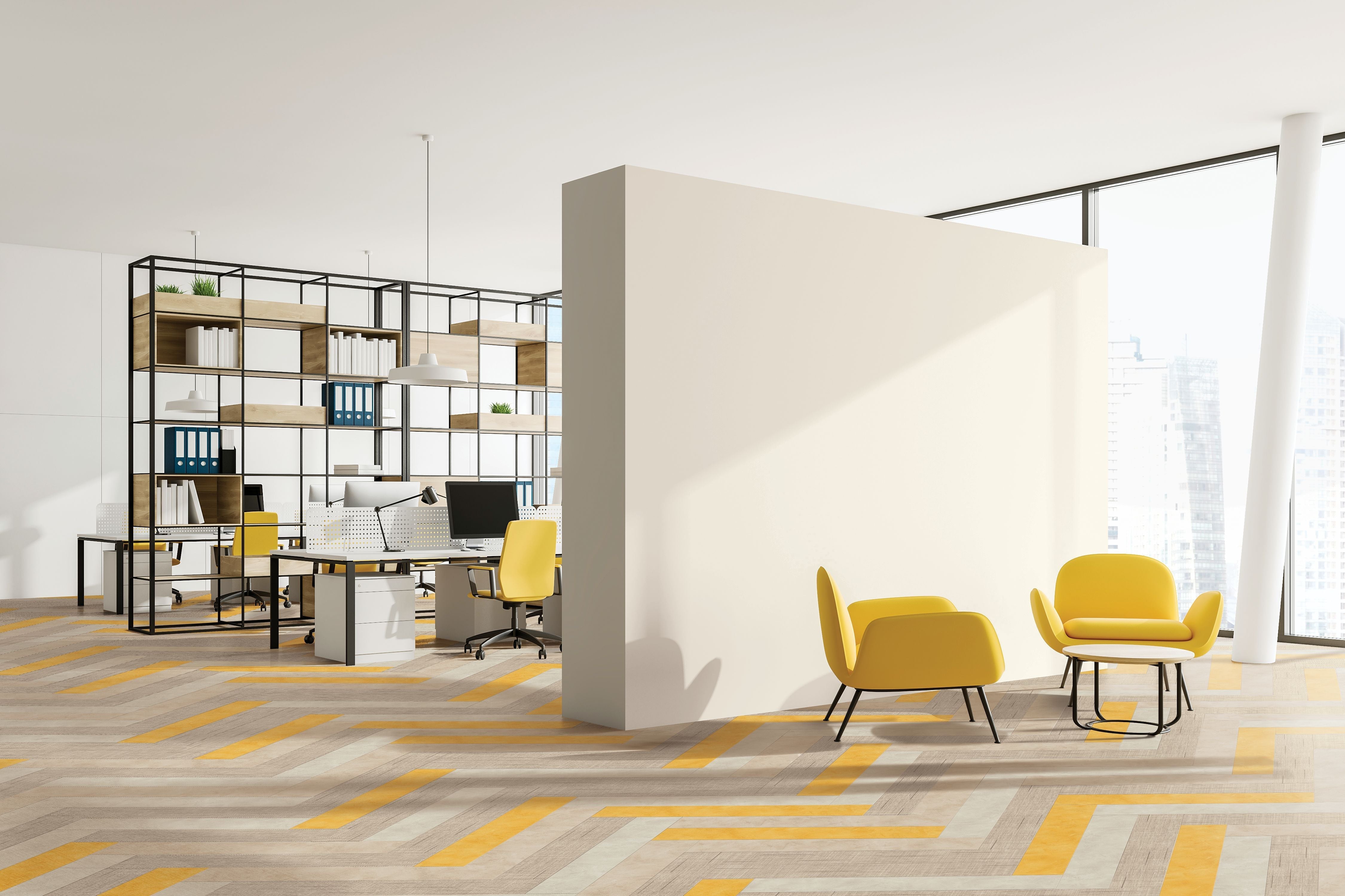 Armstrong Duo 18" x 36" Spettro Caspian Sand Vinyl Plank