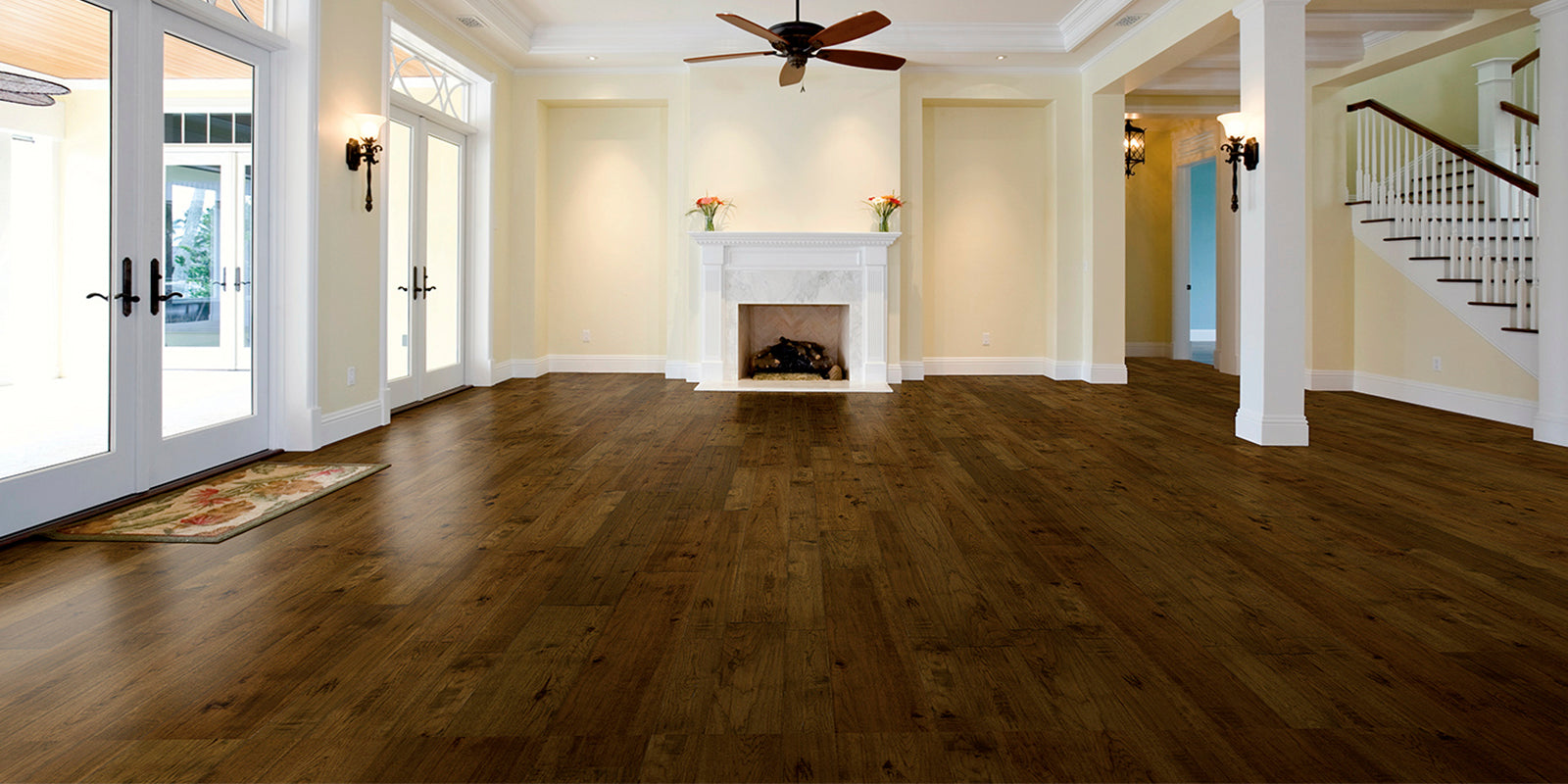 Reward Flooring Napa 8" x RL Hardwood Plank Hickory Rutherford