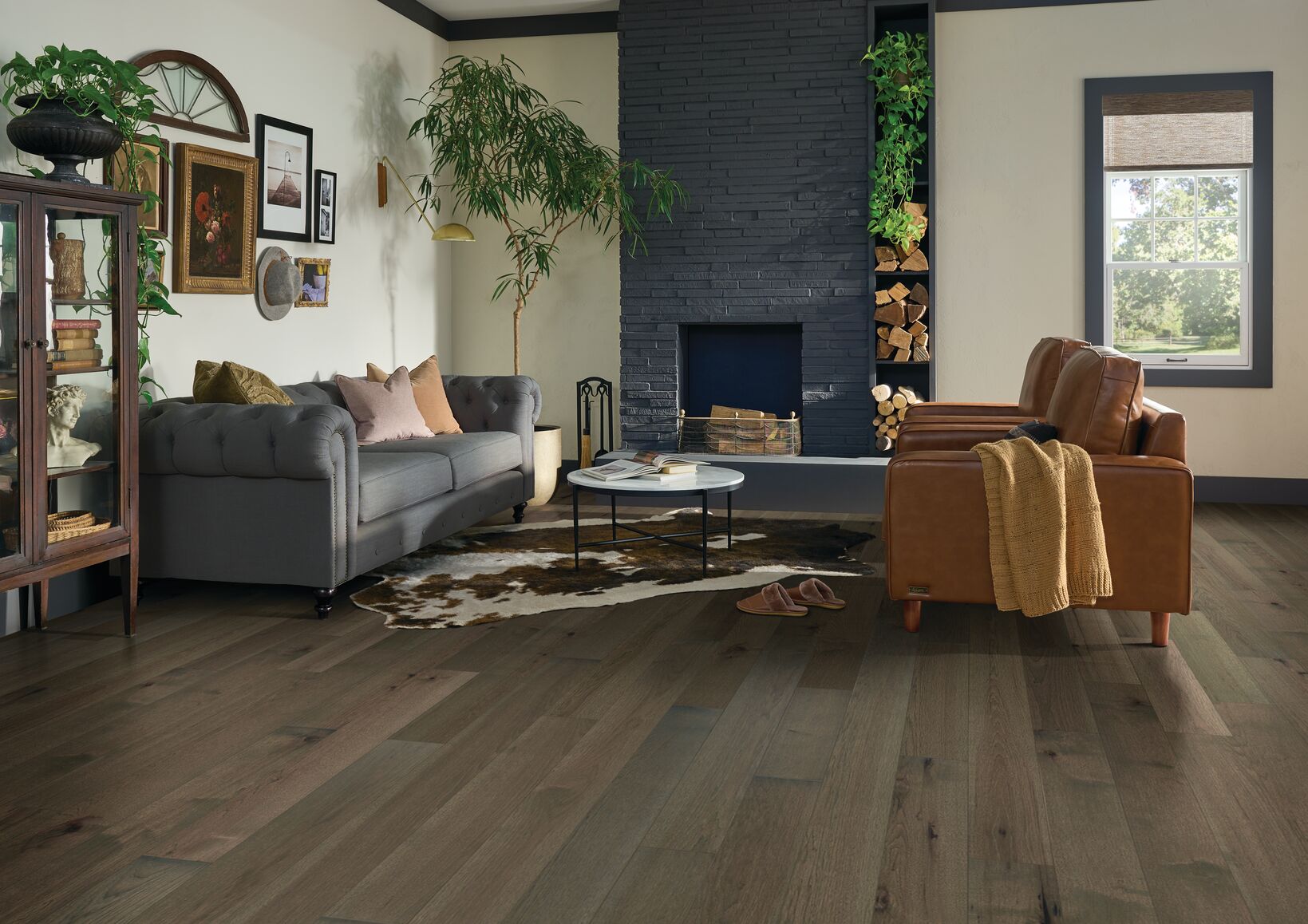 Bruce Folklore 6" x RL Hardwood Plank Mountain Shade