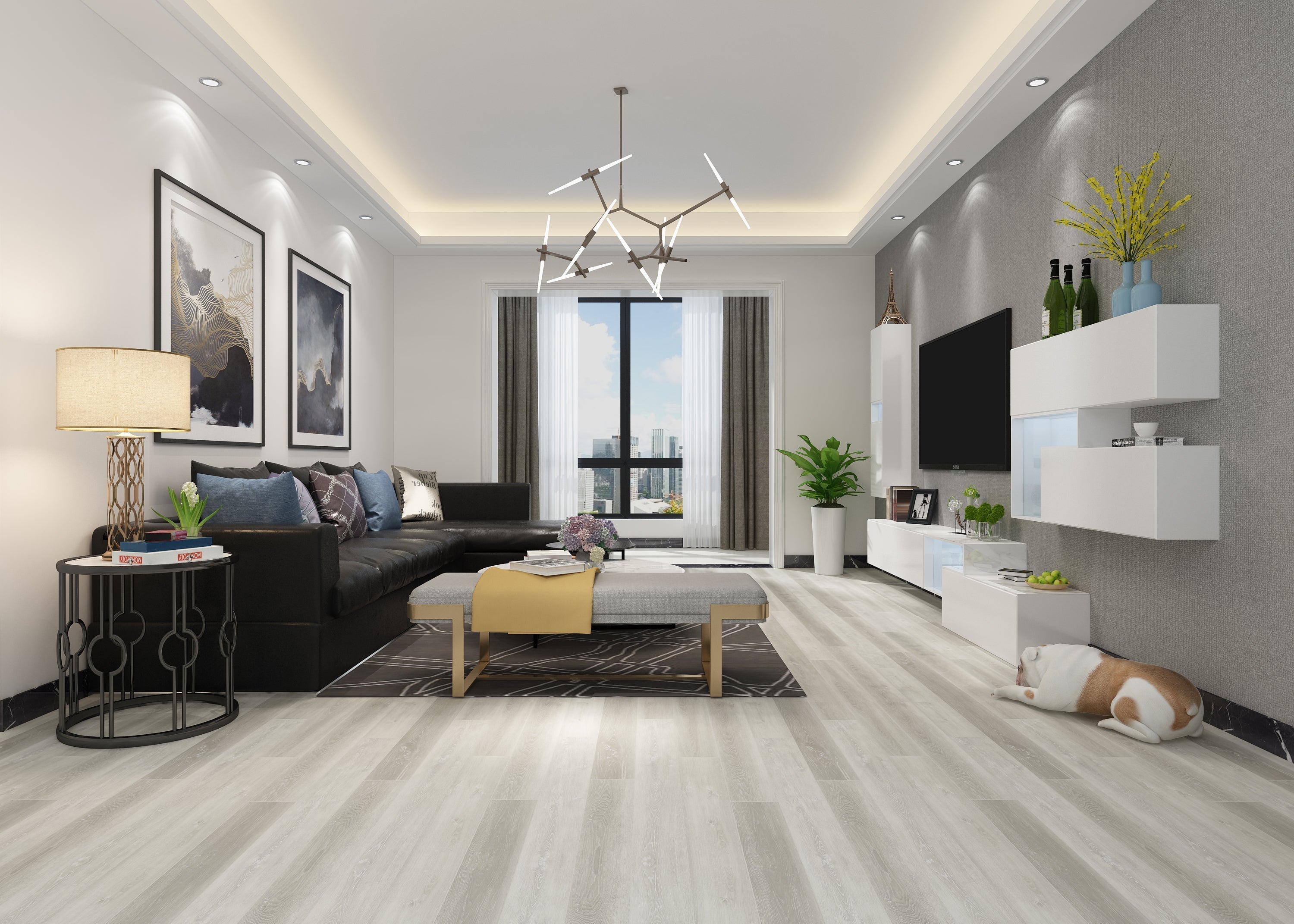 Signature Collection SelectStyle Pro20 SPC 7" x 48" Vinyl Plank Frontier Tan