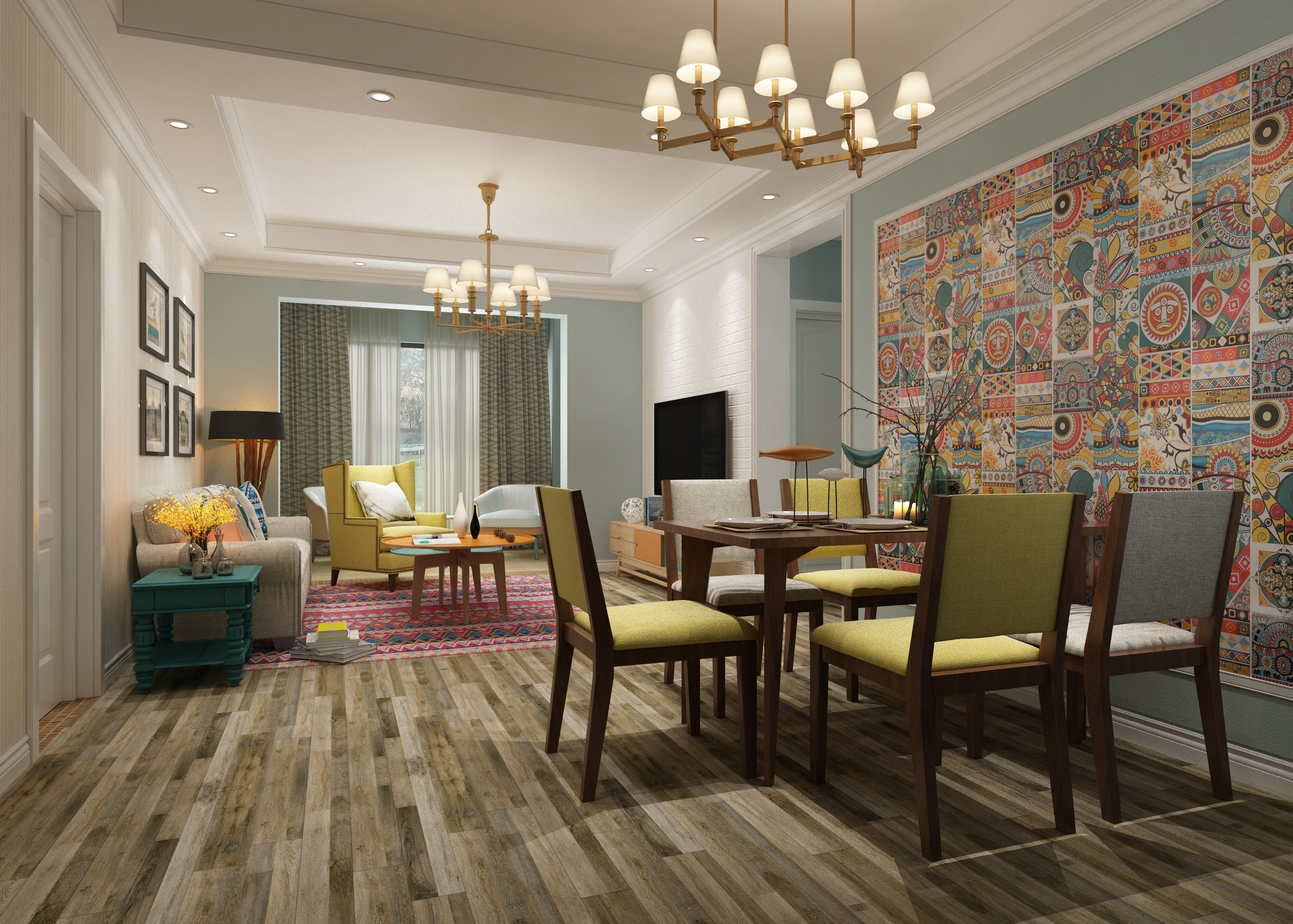 Signature Collection SelectStyle Pro20 SPC 7" x 48" Vinyl Plank Dry Kindling