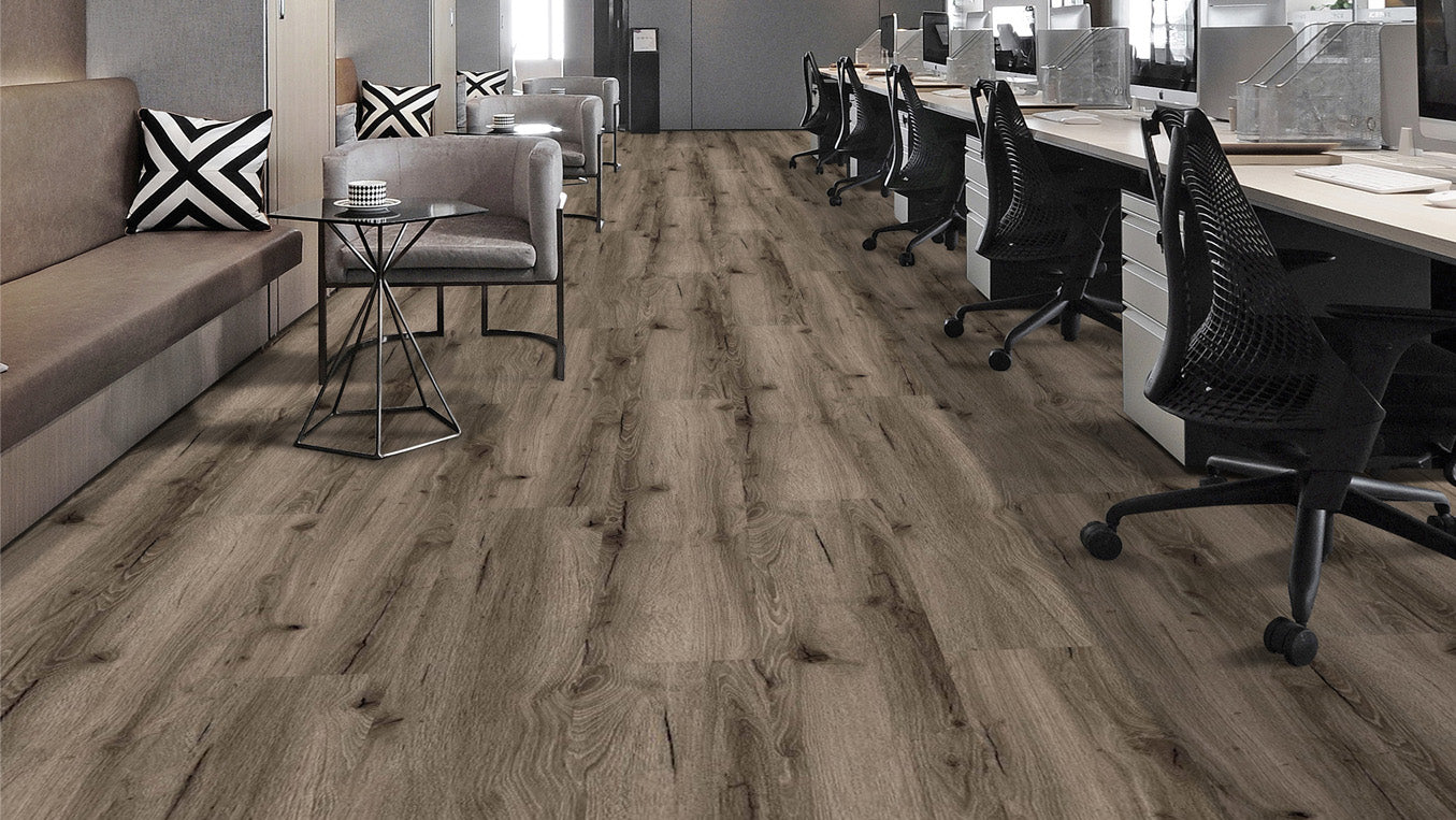 Infinity Floor Meadow 7.25" x 48" Vinyl Plank Violet
