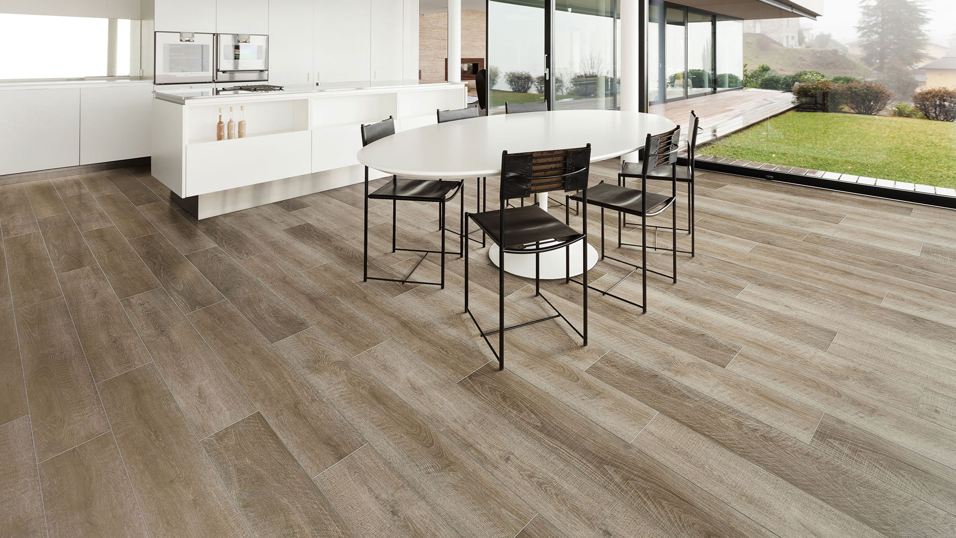 Splashcraft Plank 5" x RL Pecan Hardwood Plank