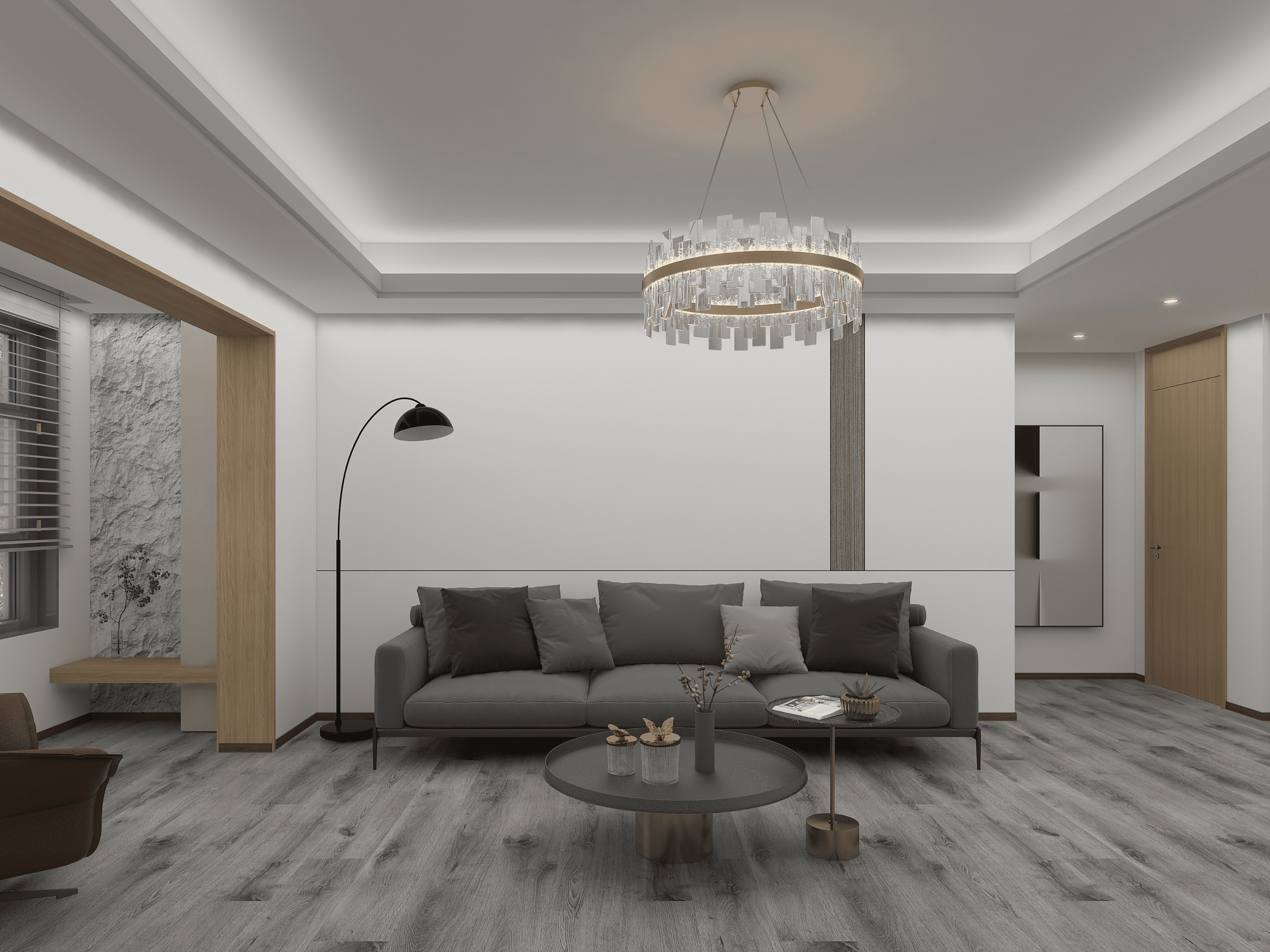 Resolve Flooring Resolve 5MM Rigid Core 7.2" x 48" Vinyl Plank Prairie