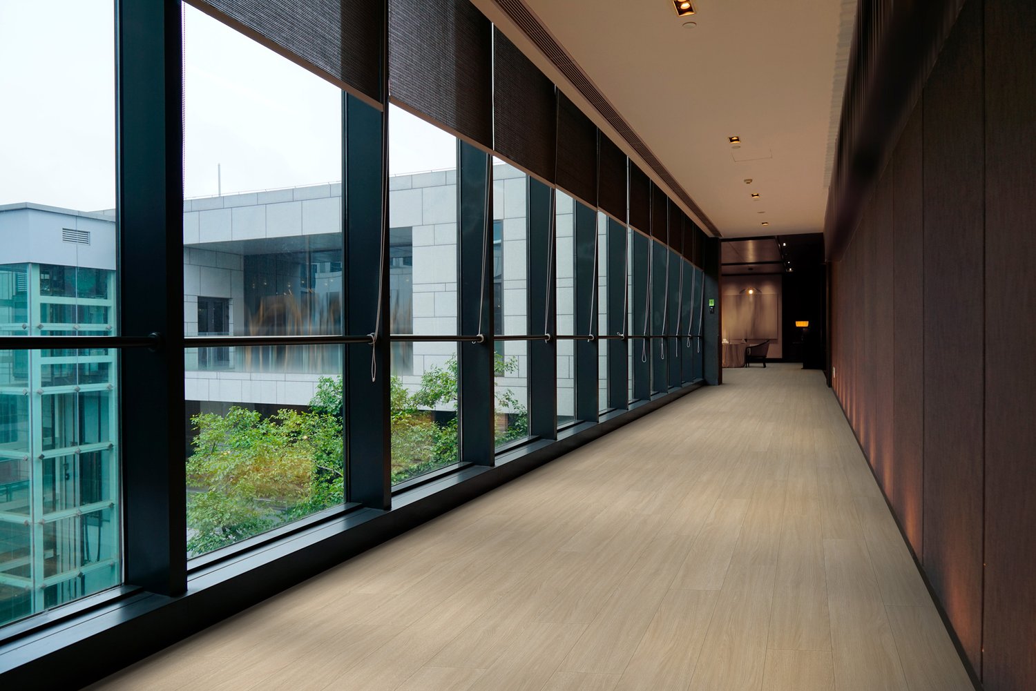 Happy Feet International Urban Design LL 7" x 48" Dubai Vinyl Plank