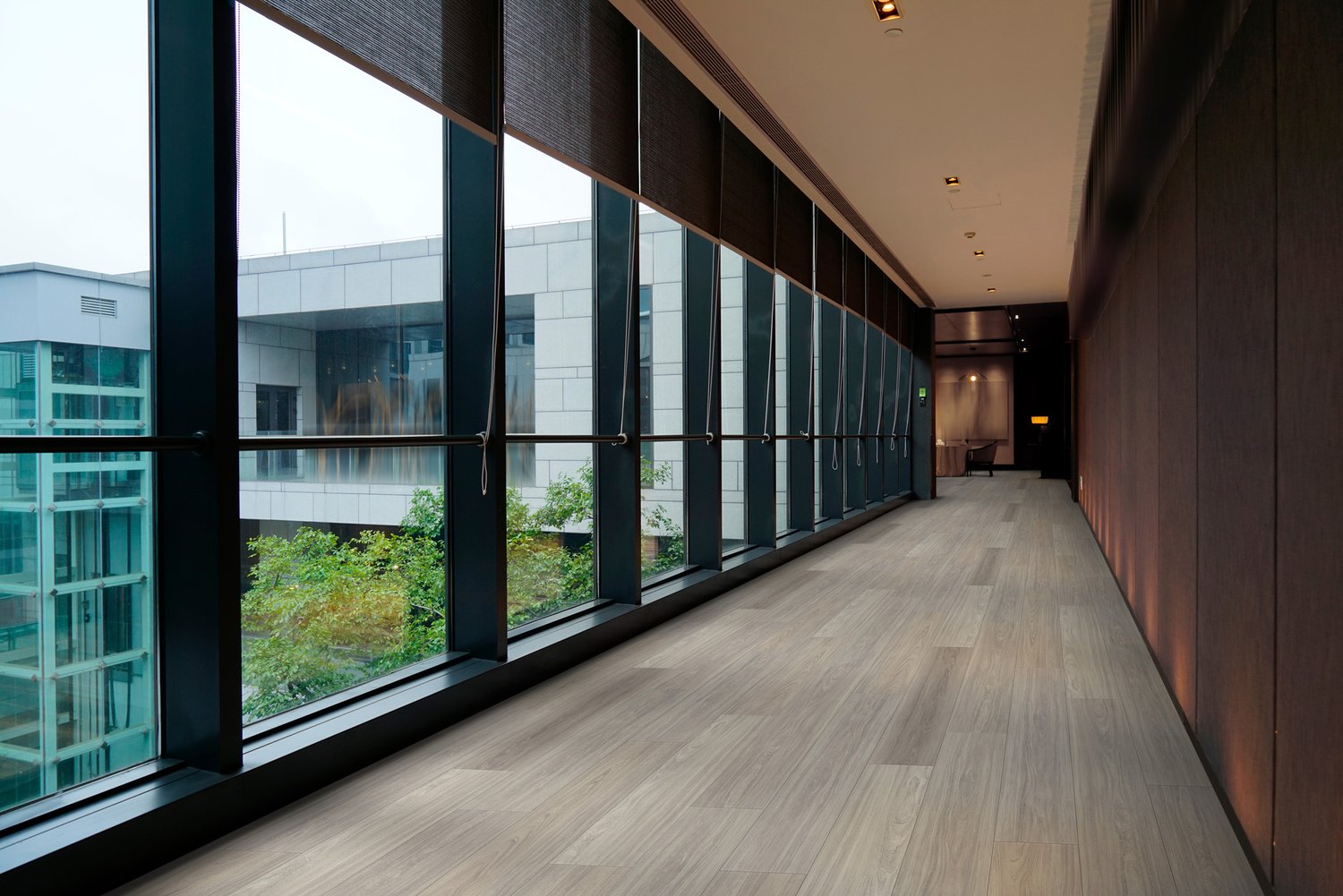 Happy Feet International Urban Design LL 7" x 48" Tokyo Vinyl Plank