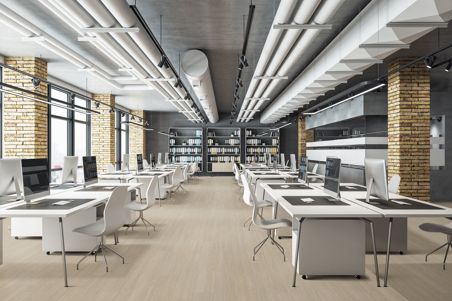 Happy Feet International Urban Design 20 7" x 48" Tokyo Vinyl Plank