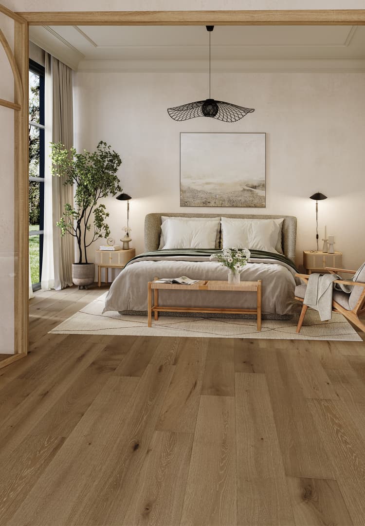 Mannington Monogram 8.6" x RL Hardwood Plank Mocha