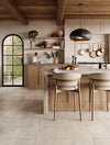 Mannington Adura Flex Rectangle Fresco 12" x 24" Vinyl Tile Dry Plaster