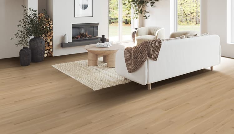 Mannington Adura Max Plank Swiss Oak 1/3 7" x 48" Vinyl Plank Almond