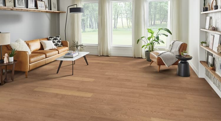 Mannington Riverwalk 6.5" x RL Hardwood Plank Clay