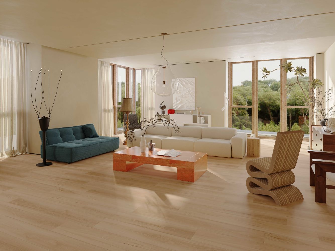 Lions Floor Haven Heights 9.33" x 60" Laminate Plank Cedar Fields