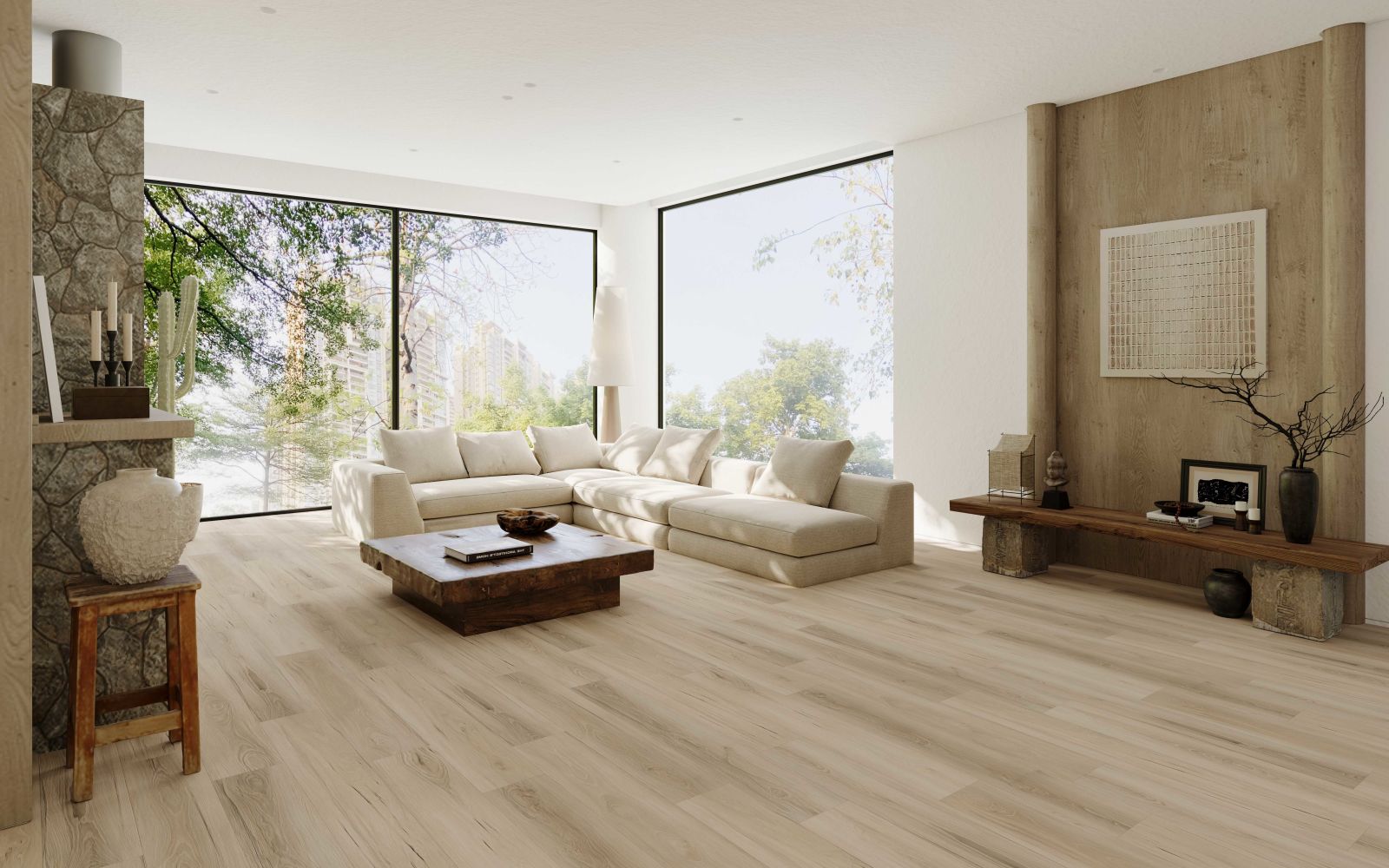 Lions Floor Haven Heights 9.33" x 60" Laminate Plank Harlow Commons