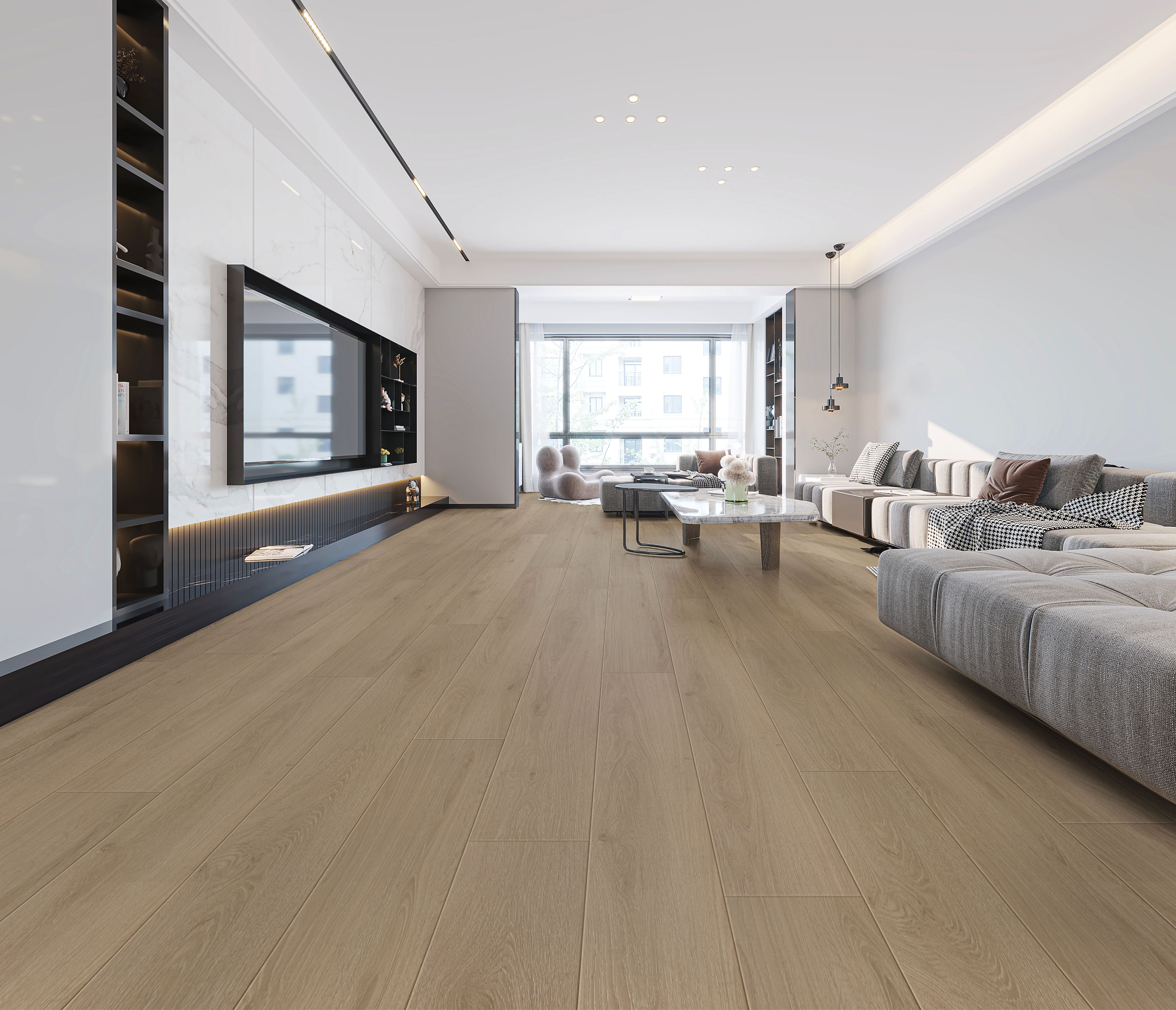 Primo Florz Primo Wood Plus 9.37" x 60" Laminate Plank Highlands