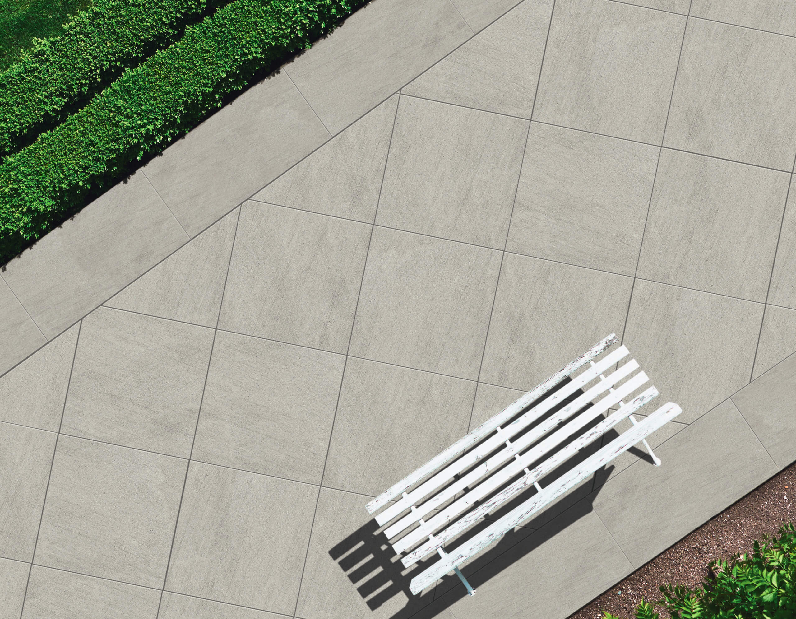 Happy Floors Basaltina 24" x 24" Porcelain Paver