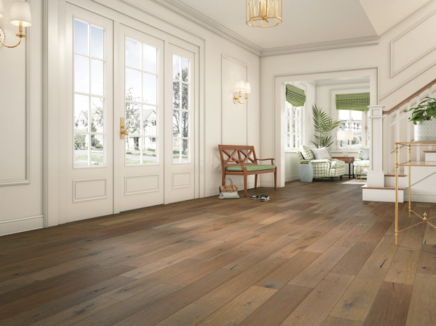 Hartco TimberBrushed Silver 9.5MM 6.5