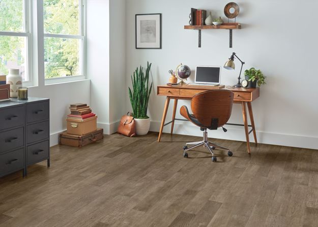 Hartco TimberBrushed Bronze 5" x RL Casual Summer Hardwood Plank