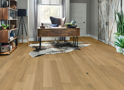Bruce Brushed Impressions Silver 6.5" x RL Hardwood Plank Warm Forest
