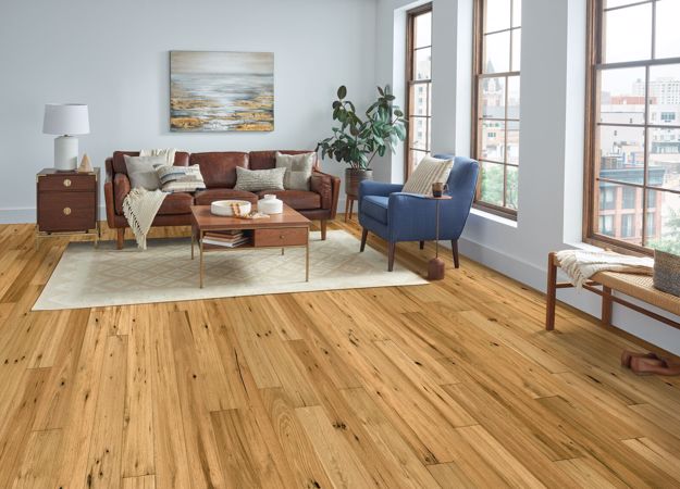 Bruce Brushed Impressions Bronze 5" x RL Hardwood Plank Subtle Spring
