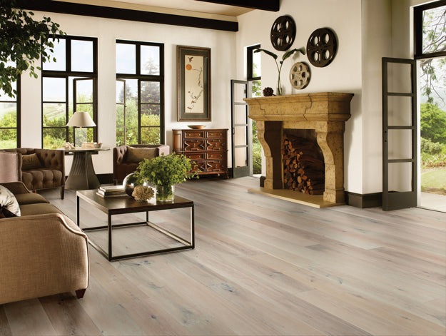 Hartco TimberBrushed Platinum 9" x RL Stormy Shade Hardwood Plank