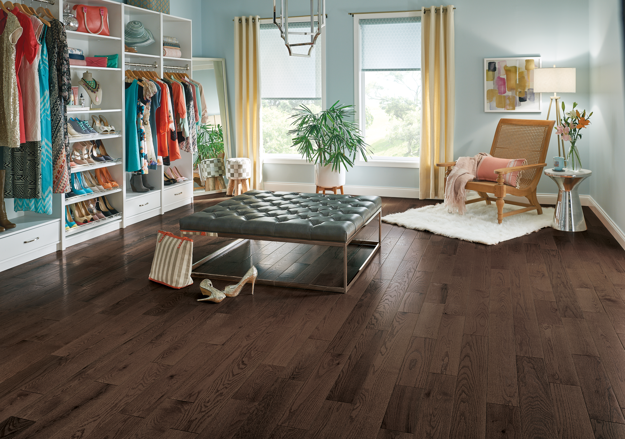 Hartco Paragon 5" x RL Otter Brown Hardwood Plank