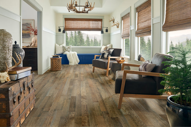 Bruce Barnwood Living 19MM 4" x RL Hardwood Plank Brooke