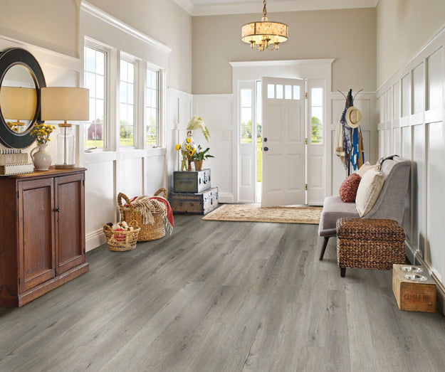 Hartco Everguard 5.79" x 48" Crystal Gray Vinyl Plank