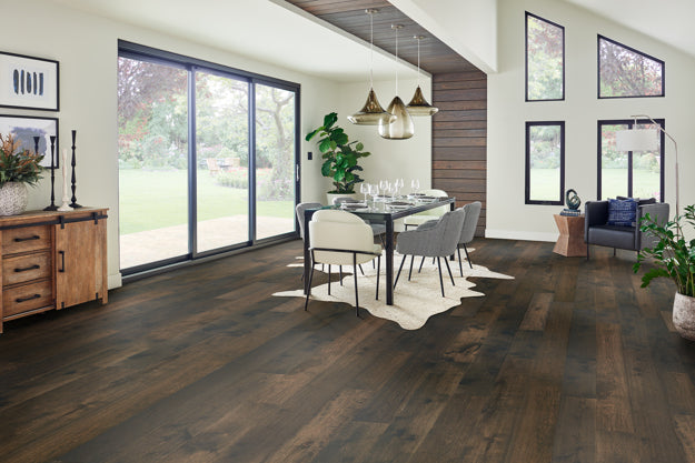 Hartco Historic Reveal 7.25" x RL Dark Gray Hardwood Plank