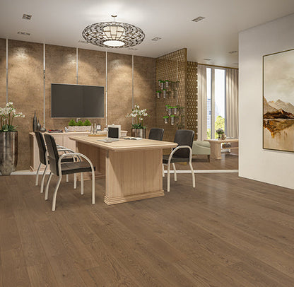 Bella Cera Milano 8" x RL Duomo Hardwood Plank