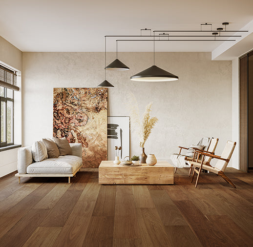 Bella Cera Monument 7.5" x RL Hardwood Plank Levico