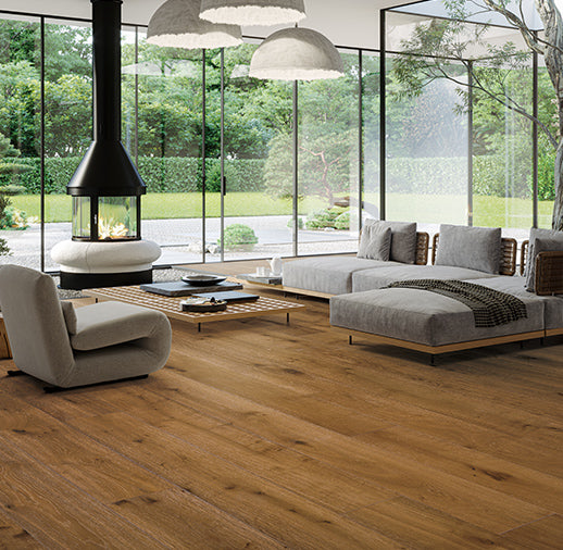 Bella Cera Ravello 9.4" x RL Hardwood Plank Belmond