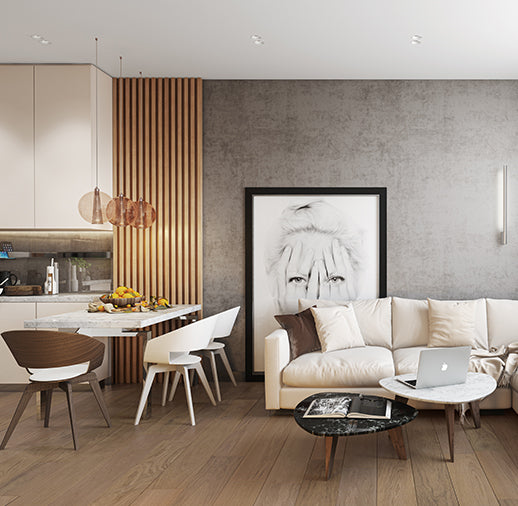 Bella Cera Vivaldi 6.5" x RL Lucio Hardwood Plank