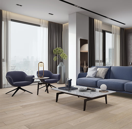 Bella Cera Vivaldi 6.5" x RL Giustino Hardwood Plank