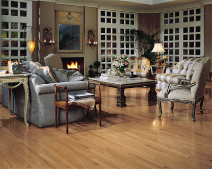 Bruce Natural Choice Strip High Gloss 2.25" x RL Hardwood Plank Natural