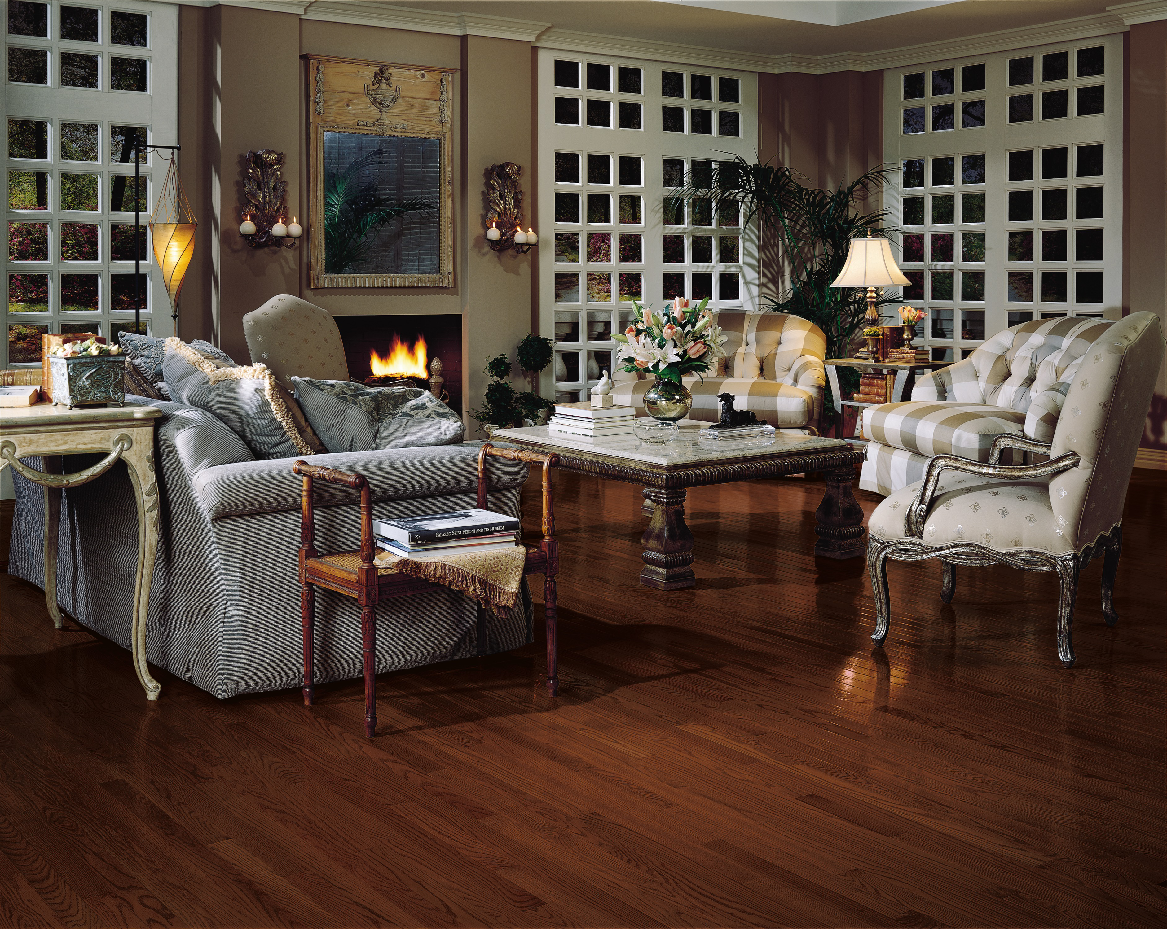 Bruce Natural Choice Strip High Gloss 2.25" x RL Hardwood Plank Sierra