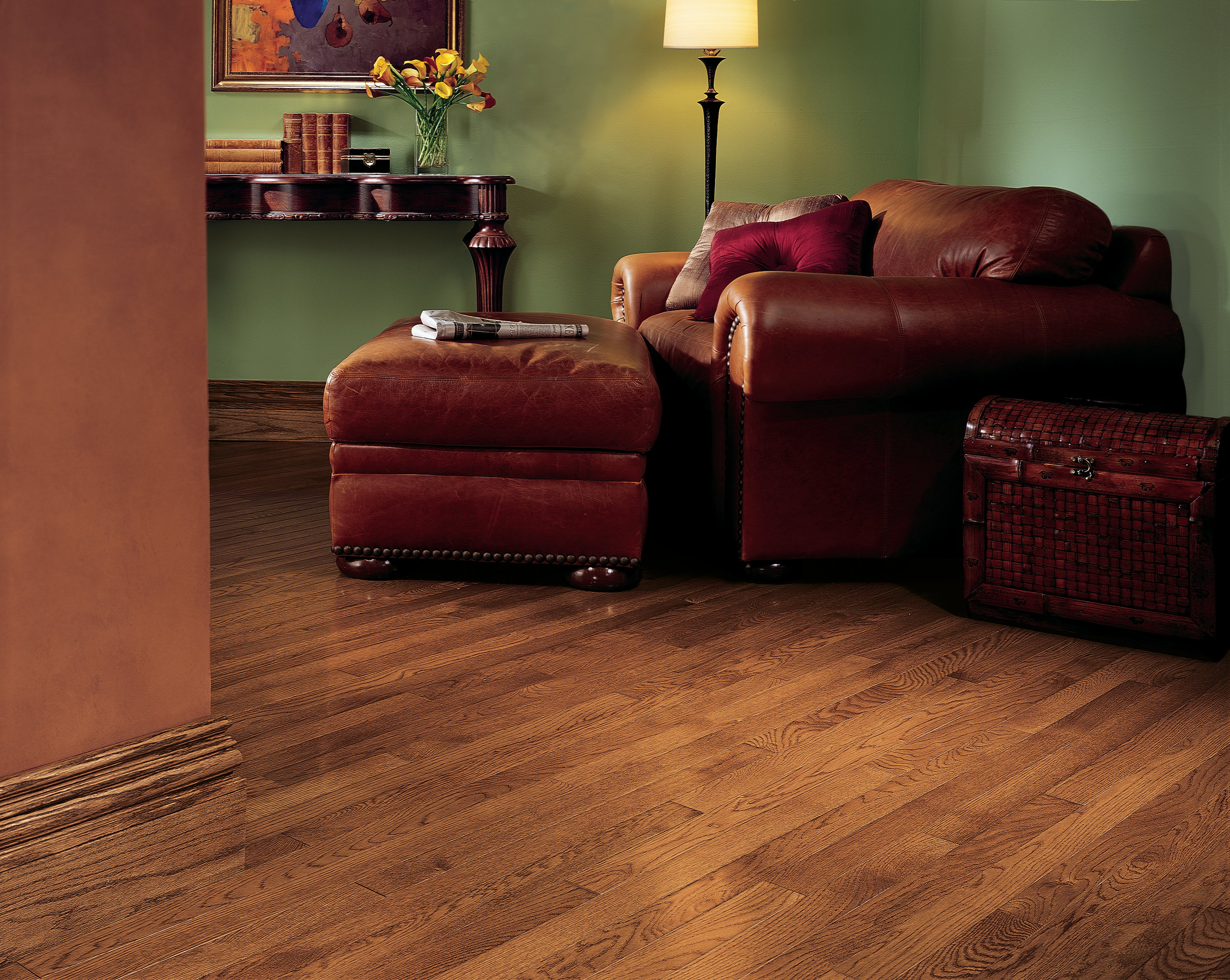 Bruce Westchester Strip 2.25" x RL Hardwood Plank Natural