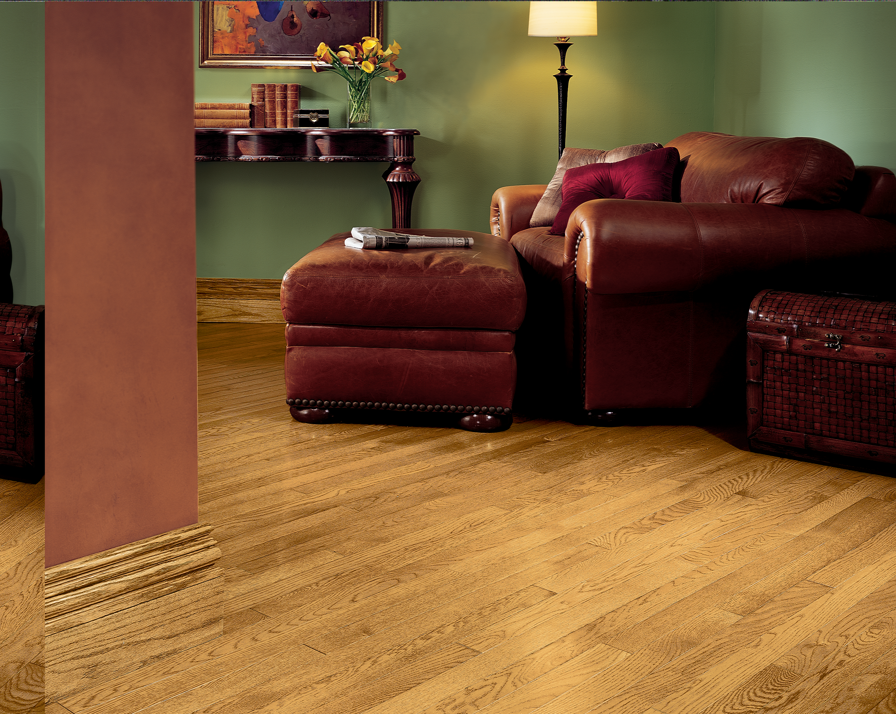 Bruce Westchester Strip 2.25" x RL Hardwood Plank Cherry