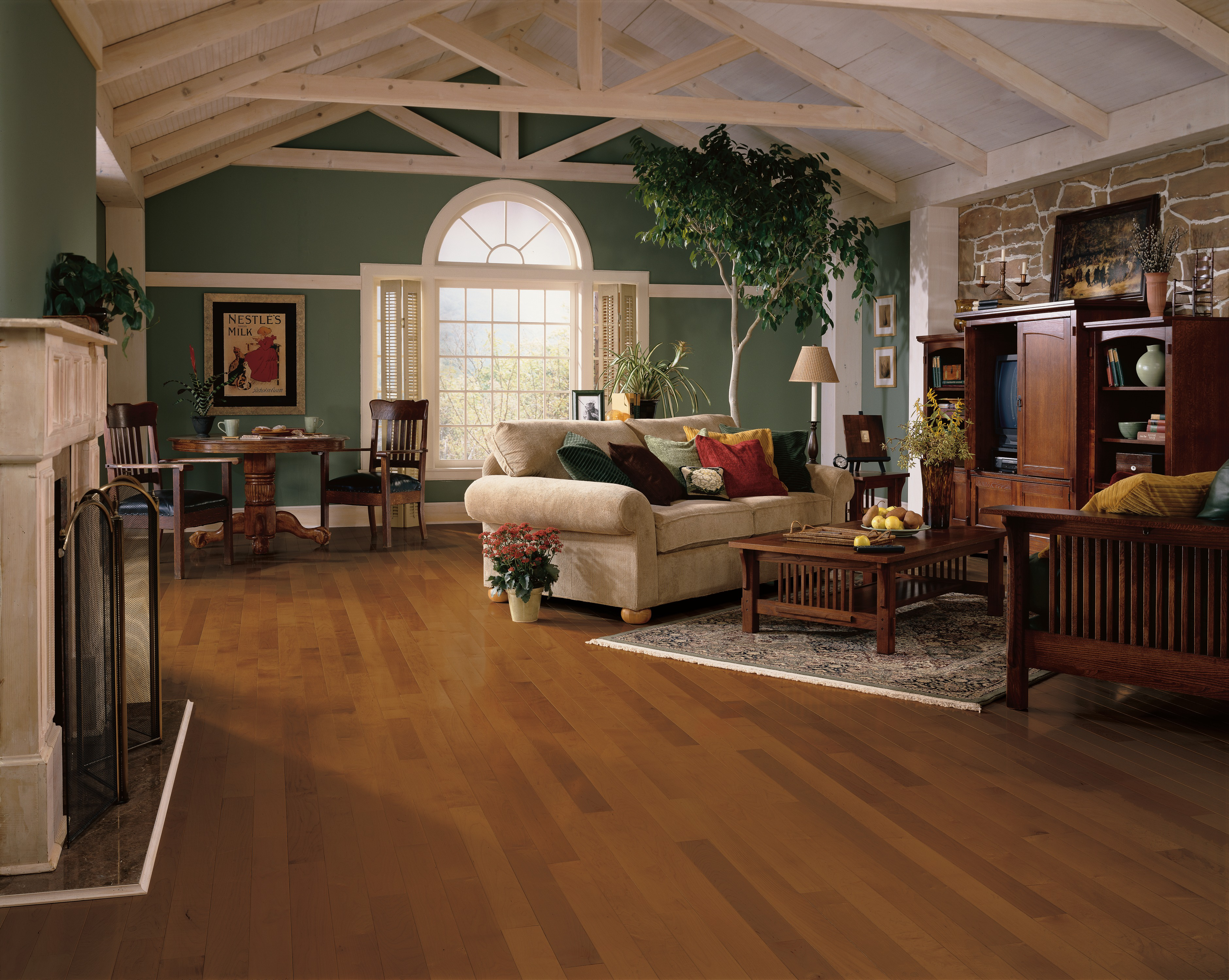 Bruce Kennedale Prestige Plank 3.25" x RL Hardwood Plank Sumatra