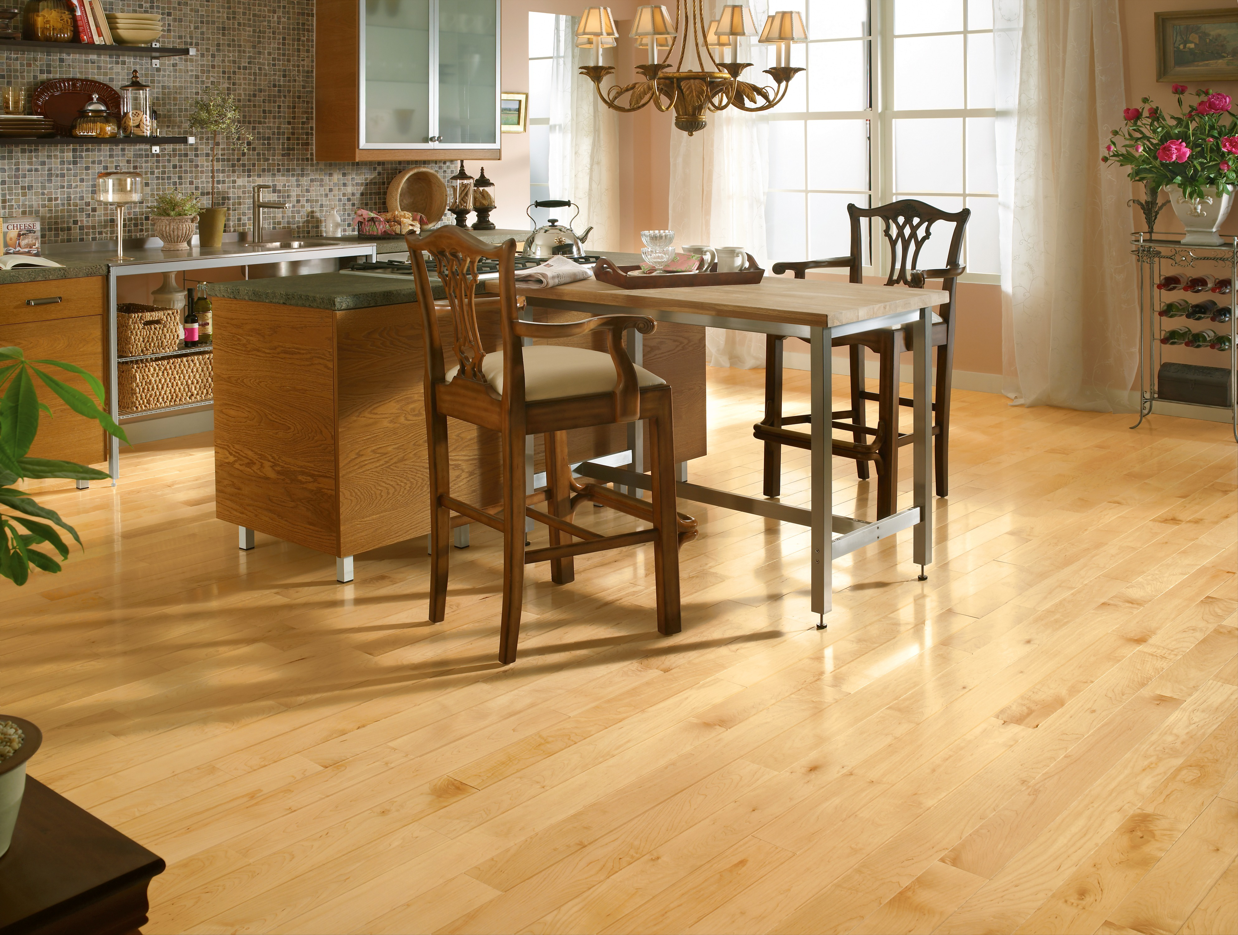Bruce Kennedale Prestige Wide Plank 4" x RL Hardwood Plank Natural