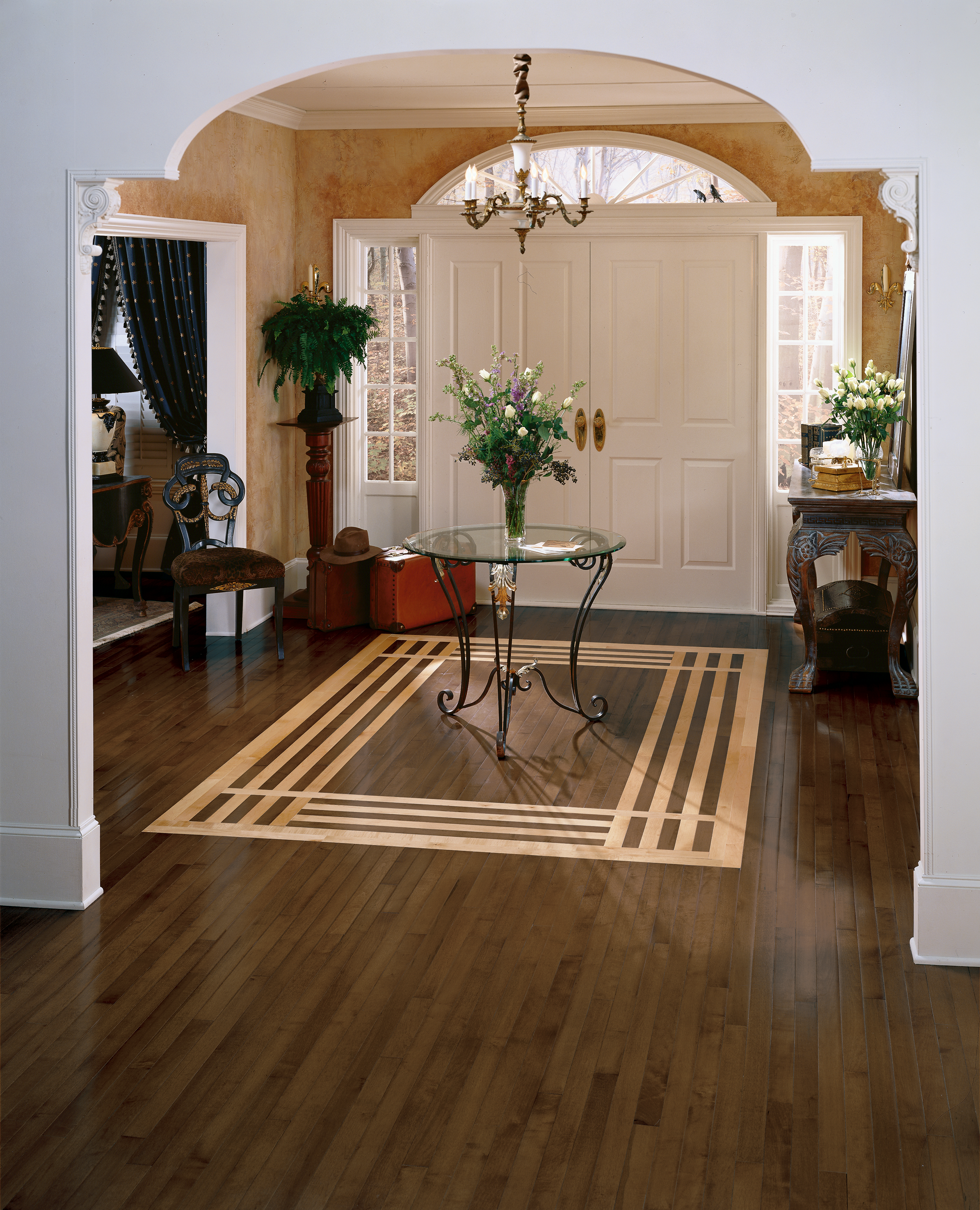 Bruce Kennedale Strip 2.25" x RL Hardwood Plank Cappuccino