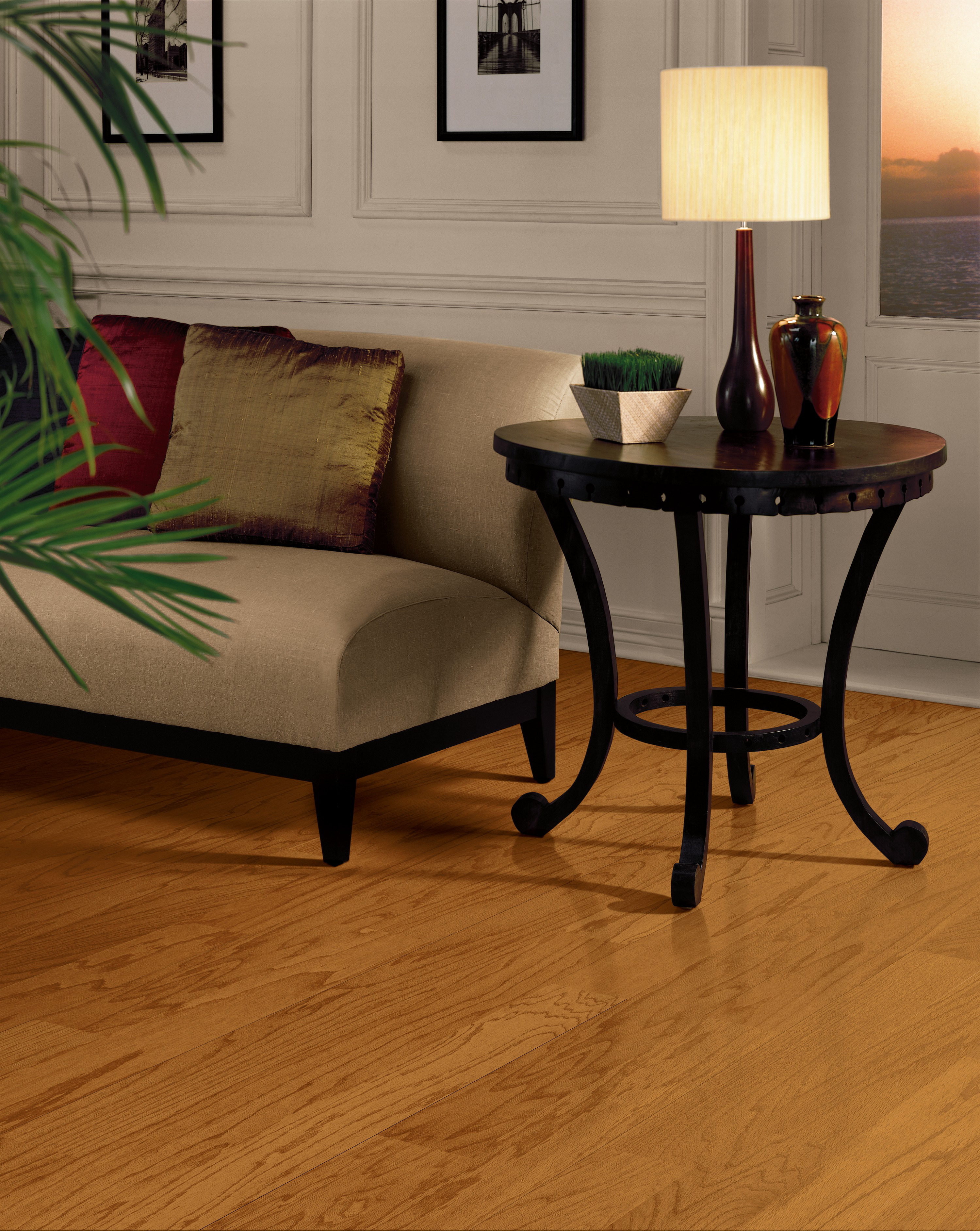 Bruce Turlington Medium Gloss 5" x RL Hardwood Plank Harvest