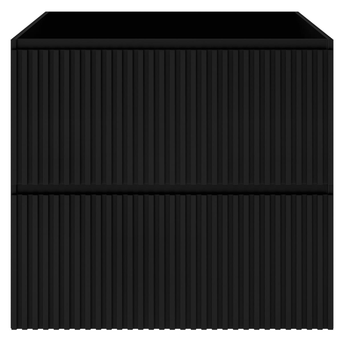 Soho Studio Linear Black 24" Single Vanity without Top Black