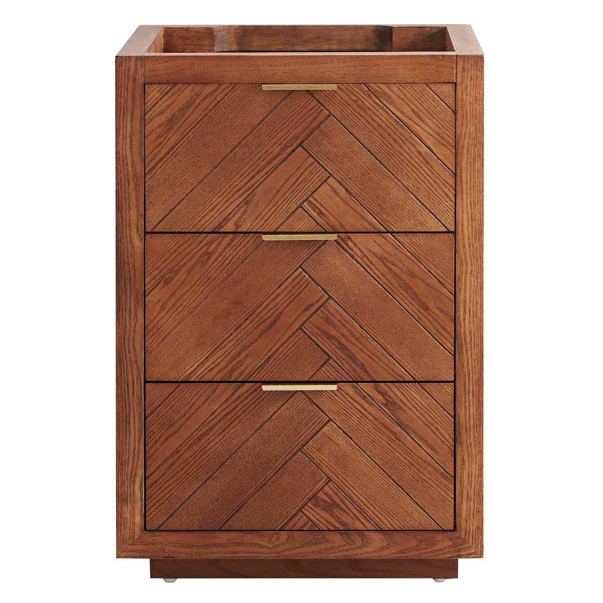 Soho Studio Marilyn Woodgrain 36" Single Vanity without Top Woodgrain
