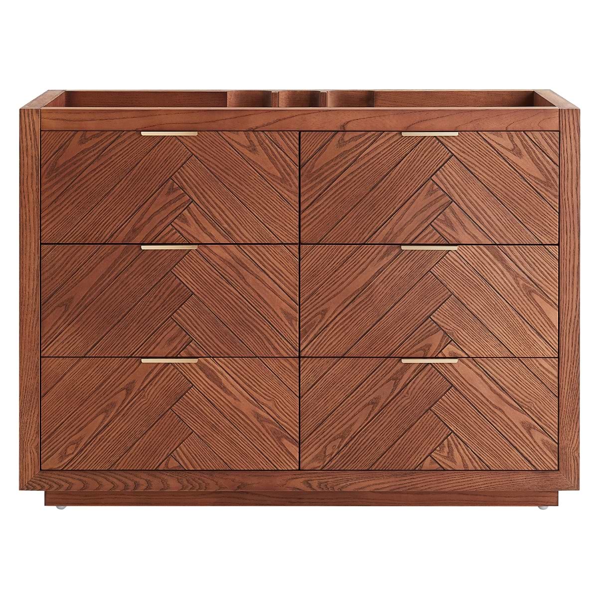 Soho Studio Marilyn Woodgrain 48" Single Vanity without Top Woodgrain